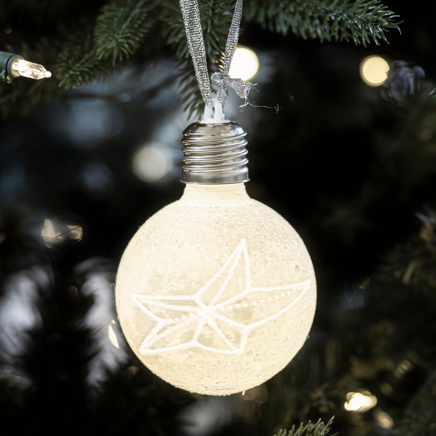 Star on the Mountain Christmas Sphere ($5 Off)